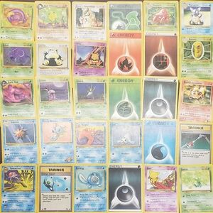 Pokémon  vintage 1999 cards